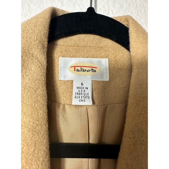 Talbots vintage camel hair‎ blazer - Picture 2 of 7